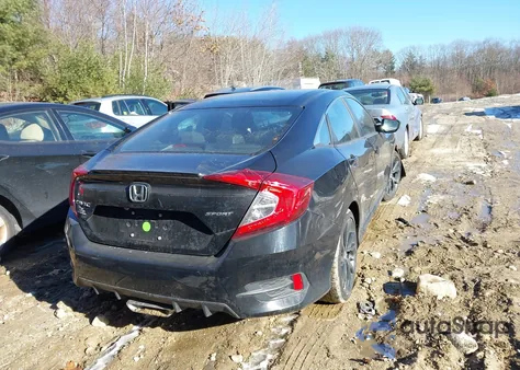 2019 Honda Civic Sport from USA, damaged, VIN 2HGFC2E8XKH538703